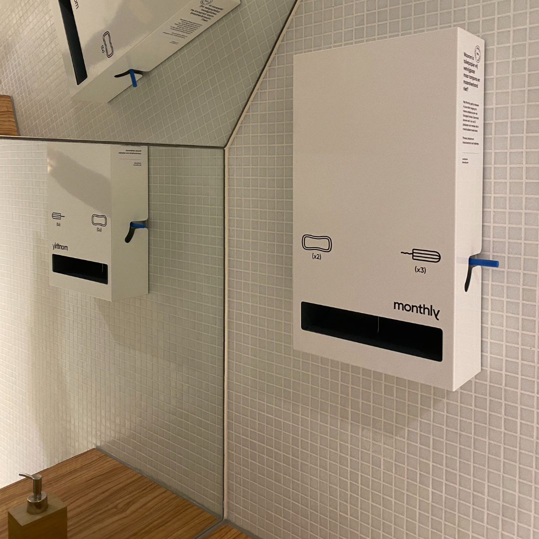 Dispenser for menstrual products (large)