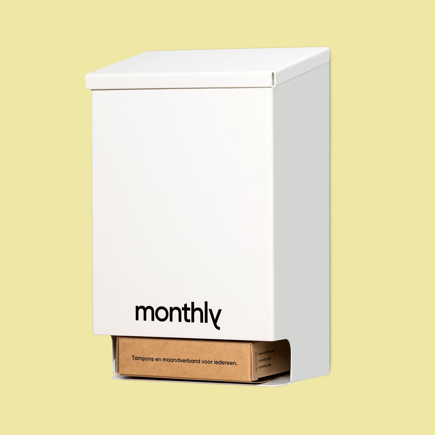 Dispenser voor menstruatieproducten handmatig (klein)