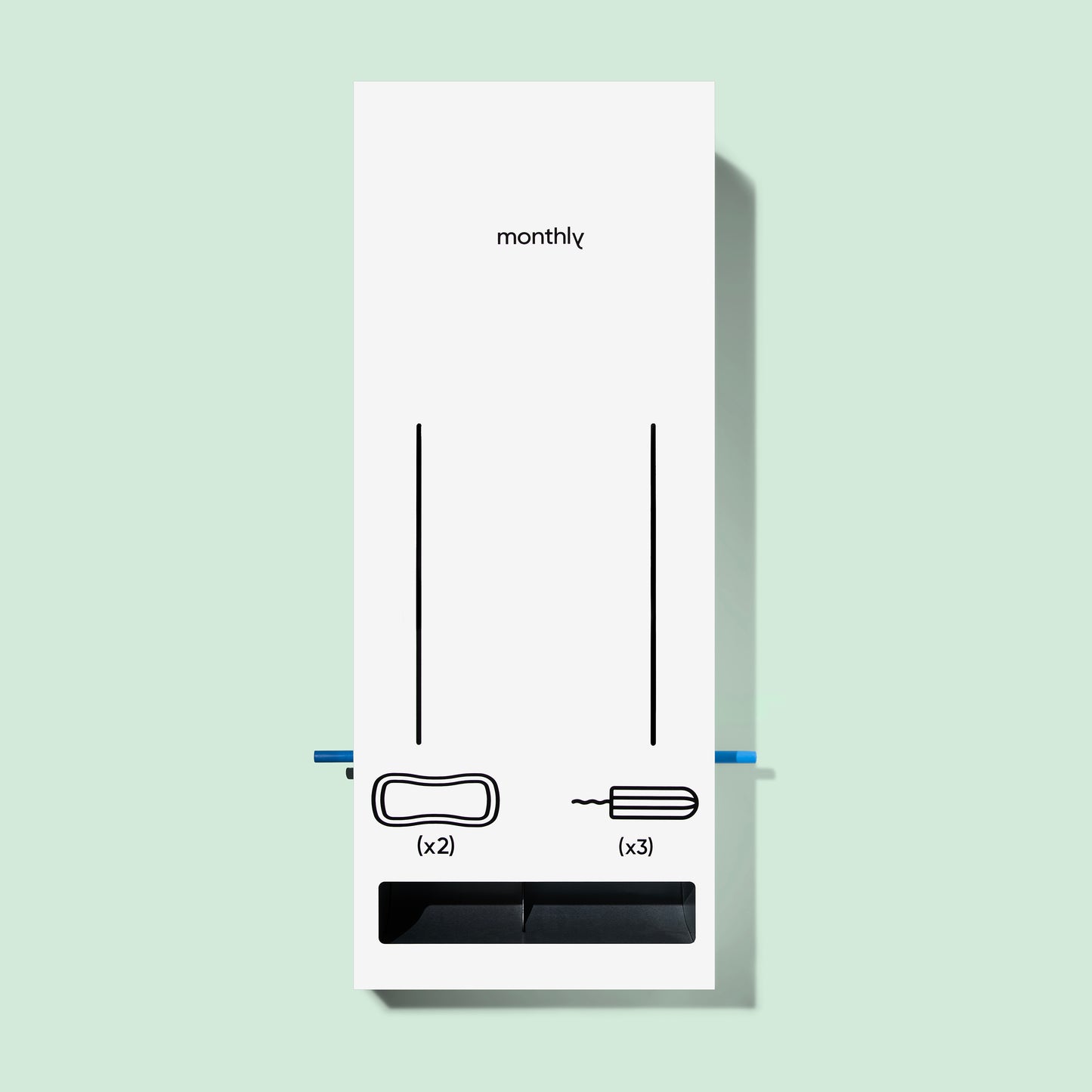 Dispenser voor menstruatieproducten automatisch (extra groot)