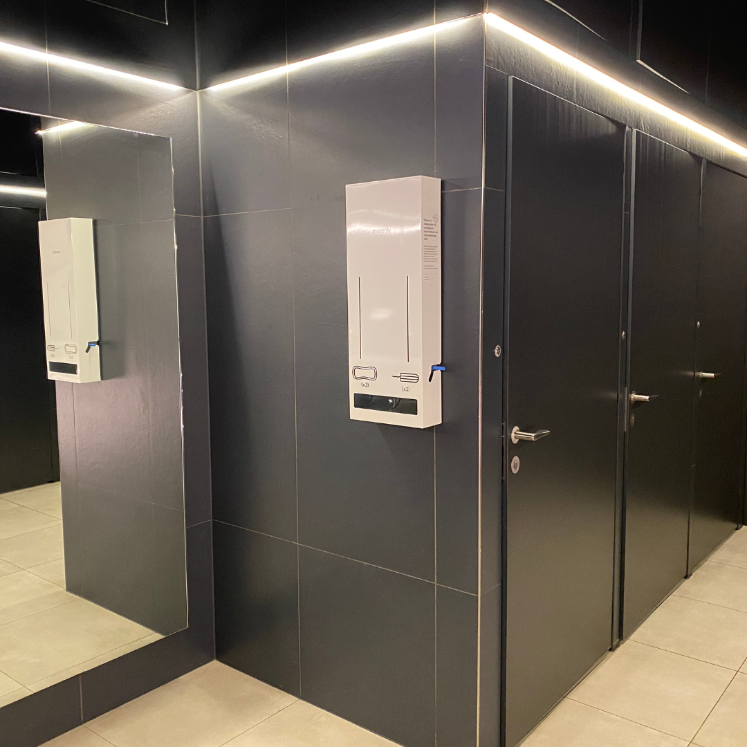 Dispenser voor menstruatieproducten automatisch (extra groot)