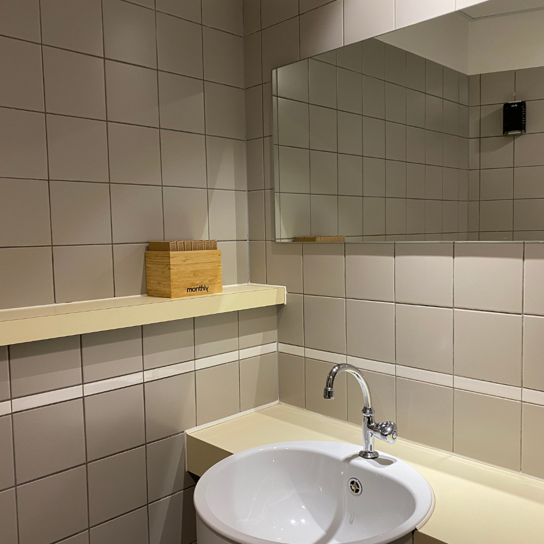 Dispenser voor menstruatieproducten (klein)